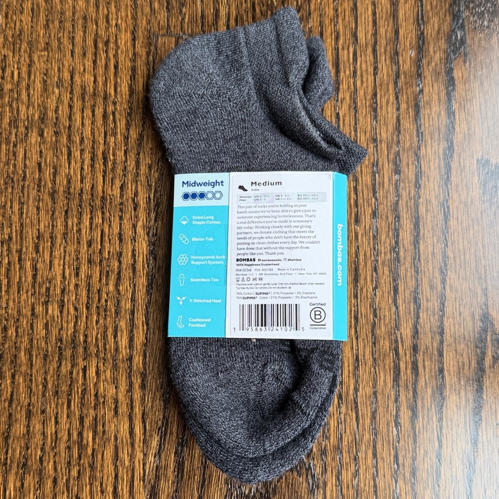 Bombas marl ankle sock medium - Picture 2 of 2